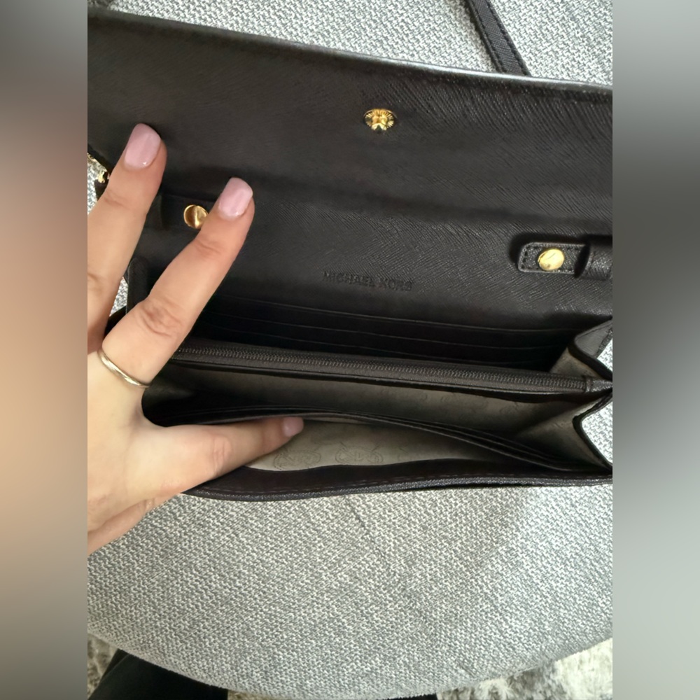 Michael Kors Camouflage Crossbody Bag with Gold Chain Calf Hair - Picture 4 of 14